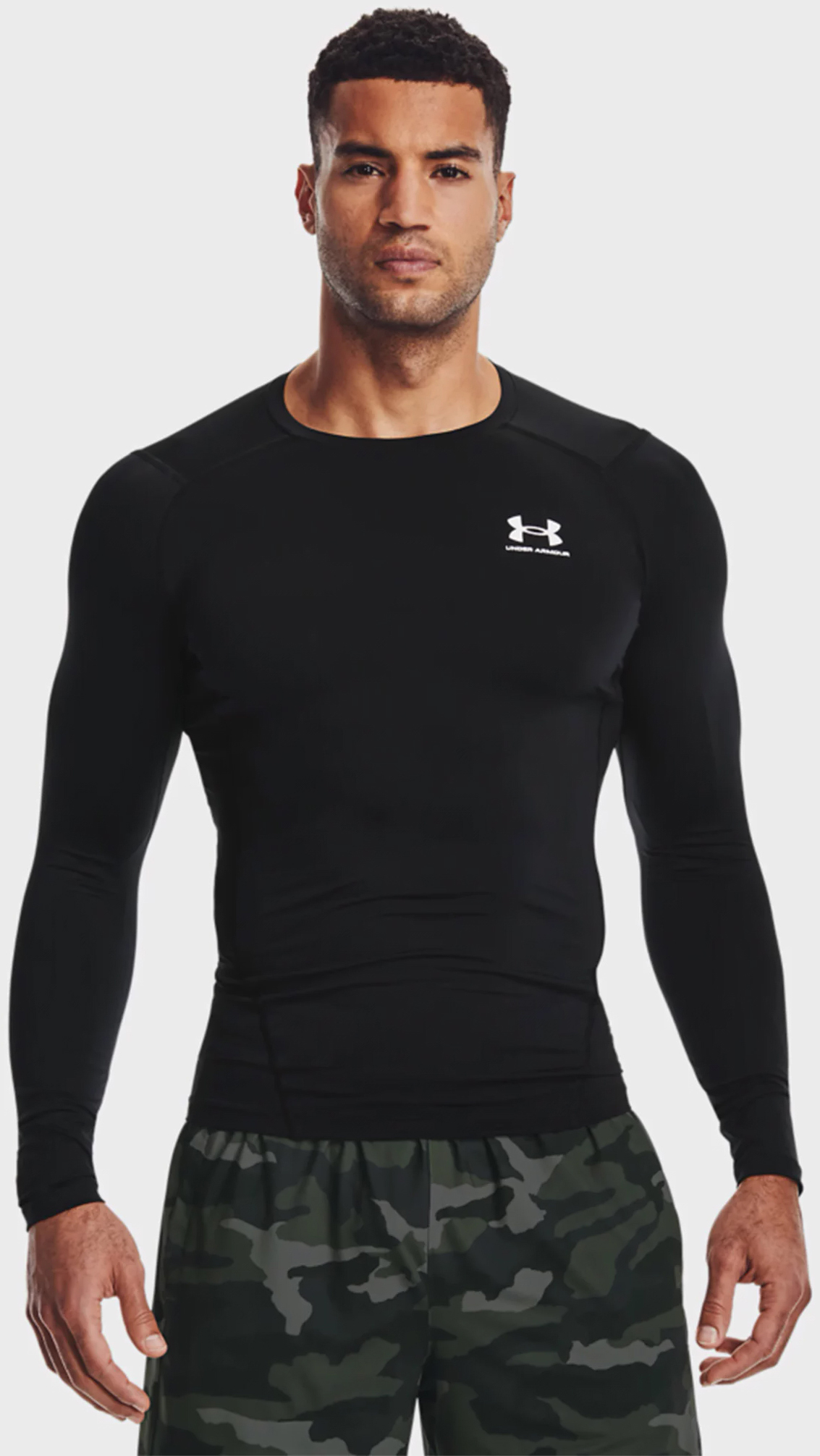 Лонгслів Under Armour HG Armour Comp LS чорний Чол LG Лонгслів Under Armour HG Armour Comp LS чорний Чол LG