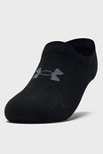 Носки Under Armour Essential UltraLowTab 3pk черный Уни MD. Изображение №3 Носки Under Armour Essential UltraLowTab 3pk черный Уни MD. Изображение №3