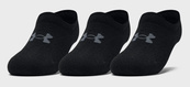 Носки Under Armour Essential UltraLowTab 3pk черный Уни MD. Изображение №4 Носки Under Armour Essential UltraLowTab 3pk черный Уни MD. Изображение №4