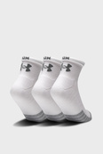 Носки Under Armour Heatgear Qrter 3pk белые уни LG. Изображение №2 Носки Under Armour Heatgear Qrter 3pk белые уни LG. Изображение №2