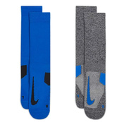 Носки Nike U NK MLTPLIER CRW 2PR - 144 Синий, серый Уни 38-42. Изображение №4 Носки Nike U NK MLTPLIER CRW 2PR - 144 Синий, серый Уни 38-42. Изображение №4