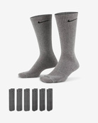 Шкарпетки Nike U NK ED PLS CSH CRW 6PR - 132 Сірий Чол 46-50. Зображення №3 Шкарпетки Nike U NK ED PLS CSH CRW 6PR - 132 Сірий Чол 46-50. Зображення №3
