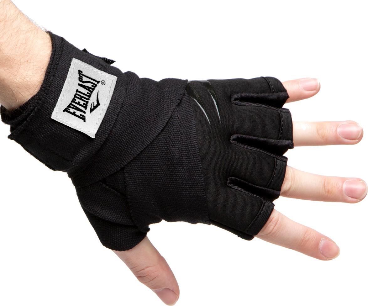 Бинти-рукавички Everlast EVERGEL FASTWRAPS чорний уні XL Бинти-рукавички Everlast EVERGEL FASTWRAPS чорний уні XL