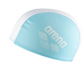 Шапка для плавания Arena POLYESTER II KIDS белый, бирюзовый Детский OFSM. Изображение №2 Шапка для плавания Arena POLYESTER II KIDS белый, бирюзовый Детский OFSM. Изображение №2