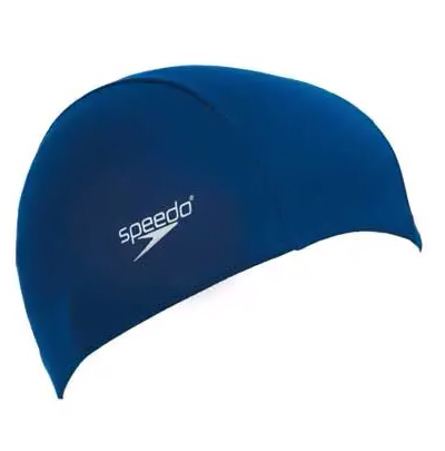 Шапка для плавання Speedo Polyester Cap темно-синій Уні OSFM Шапка для плавання Speedo Polyester Cap темно-синій Уні OSFM