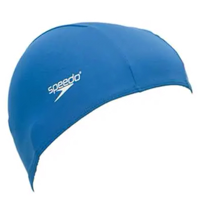 Шапка для плавання Speedo Polyester Cap синій Уні OSFM Шапка для плавання Speedo Polyester Cap синій Уні OSFM