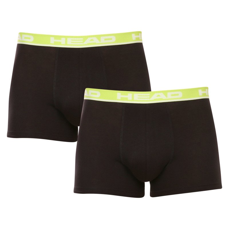 Трусы-боксеры Head BASIC BOXER 2P светло-зеленый, черный Муж M Трусы-боксеры Head BASIC BOXER 2P светло-зеленый, черный Муж M