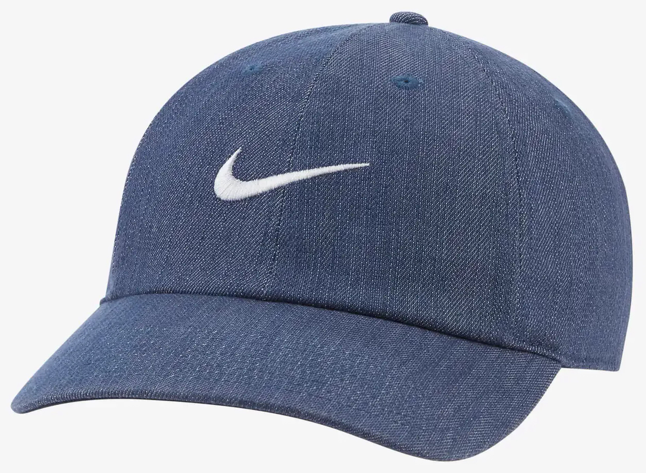 Кепка Nike U NSW H86 SWOOSH DENIM CAP синій Уні OSFM Кепка Nike U NSW H86 SWOOSH DENIM CAP синій Уні OSFM