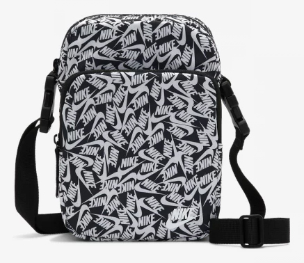 Сумка через плечо Nike NK HERITAGE CRSSBDY - ACCS PRN черный, белый Уни 27 х 6 х 15 см Сумка через плечо Nike NK HERITAGE CRSSBDY - ACCS PRN черный, белый Уни 27 х 6 х 15 см