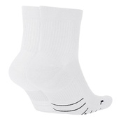 Шкарпетки Nike U NK MLTPLIER ANKLE 2PR - 144 білий Уні 46-50. Зображення №2 Шкарпетки Nike U NK MLTPLIER ANKLE 2PR - 144 білий Уні 46-50. Зображення №2