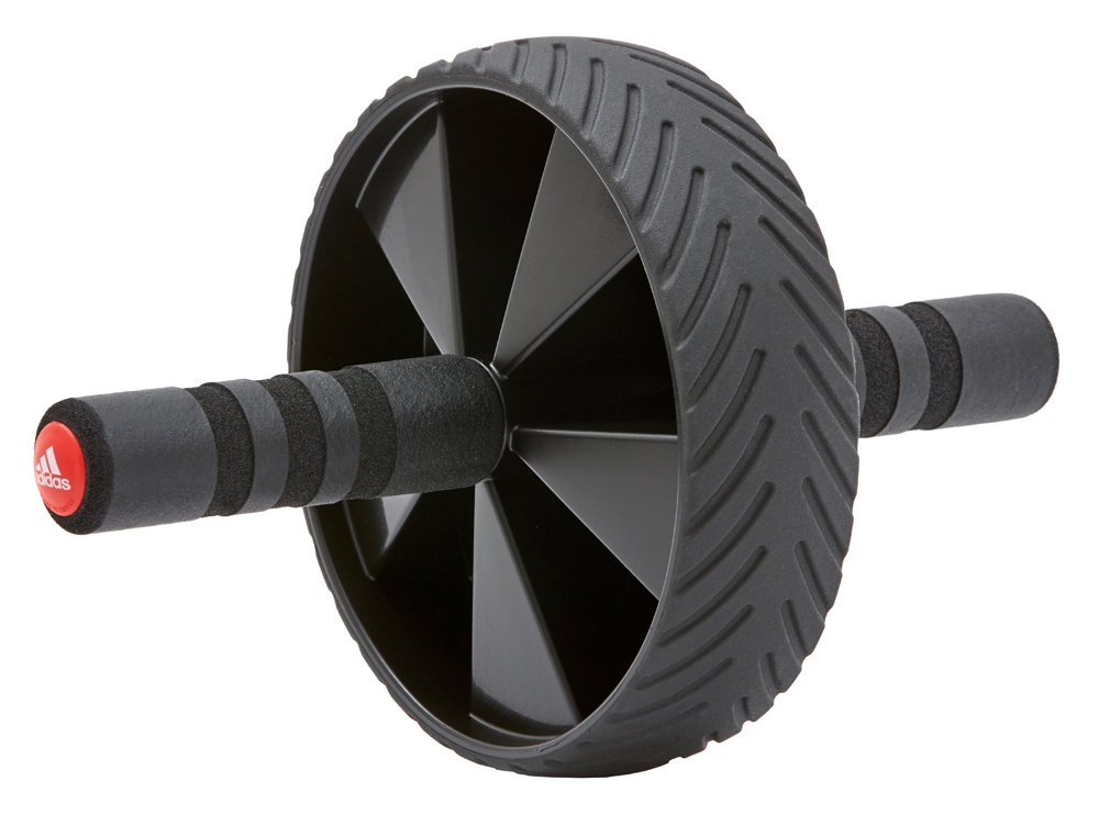 Колесо для пресса Adidas Ab Wheel черный Уни D18 см Колесо для пресса Adidas Ab Wheel черный Уни D18 см