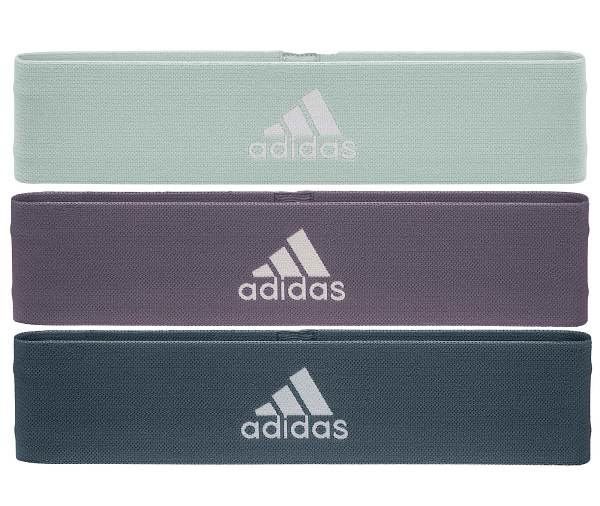 Набір еспандерів Adidas Resistance Band Set (L, M, H) зелений, фіолетовий, темно-синій Уні 70х7,6х0, Набір еспандерів Adidas Resistance Band Set (L, M, H) зелений, фіолетовий, темно-синій Уні 70х7,6х0,