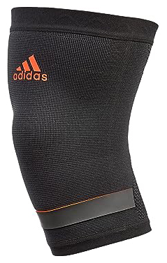 Фіксатор коліна Adidas Performance Knee Support чорний, червоний Уні S Фіксатор коліна Adidas Performance Knee Support чорний, червоний Уні S