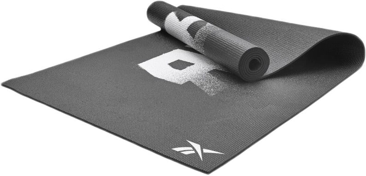 Двосторонній килимок для йоги Reebok Yoga Mat чорний Уні 173 х 61 х 0,4 см Двосторонній килимок для йоги Reebok Yoga Mat чорний Уні 173 х 61 х 0,4 см
