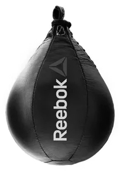 Груша боксерська пневматична Reebok Speed Bag чорний Уні 35 x 15 см Груша боксерська пневматична Reebok Speed Bag чорний Уні 35 x 15 см