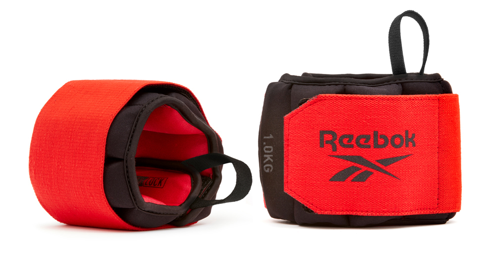 Обвес для запястий Reebok Flexlock Wrist Weights черный, красный Уни 0.5 кг Обвес для запястий Reebok Flexlock Wrist Weights черный, красный Уни 0.5 кг
