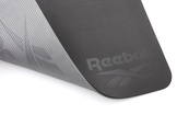Двосторонній килимок для йоги Reebok Double Sided Yoga Mat чорний, сірий Уні 176 х 61 х 0,6 см. Зображення №2 Двосторонній килимок для йоги Reebok Double Sided Yoga Mat чорний, сірий Уні 176 х 61 х 0,6 см. Зображення №2