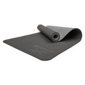 Двосторонній килимок для йоги Reebok Double Sided Yoga Mat чорний, сірий Уні 176 х 61 х 0,6 см. Зображення №7 Двосторонній килимок для йоги Reebok Double Sided Yoga Mat чорний, сірий Уні 176 х 61 х 0,6 см. Зображення №7