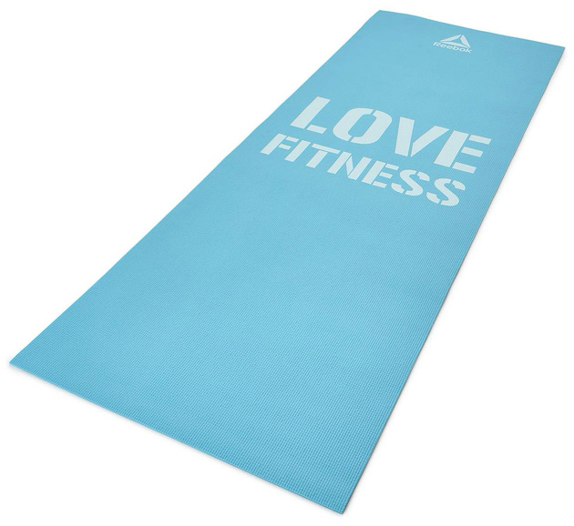Килимок для фітнесу Reebok Fitness Mat блакитний Уні 173 х 61 х 0,4 см Килимок для фітнесу Reebok Fitness Mat блакитний Уні 173 х 61 х 0,4 см