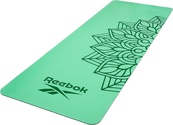 Килимок для йоги Reebok Natural Rubber Yoga Mat зелений, мандала Уні 176 х 61 х 0,4 см. Изображение №2 Килимок для йоги Reebok Natural Rubber Yoga Mat зелений, мандала Уні 176 х 61 х 0,4 см. Изображение №2