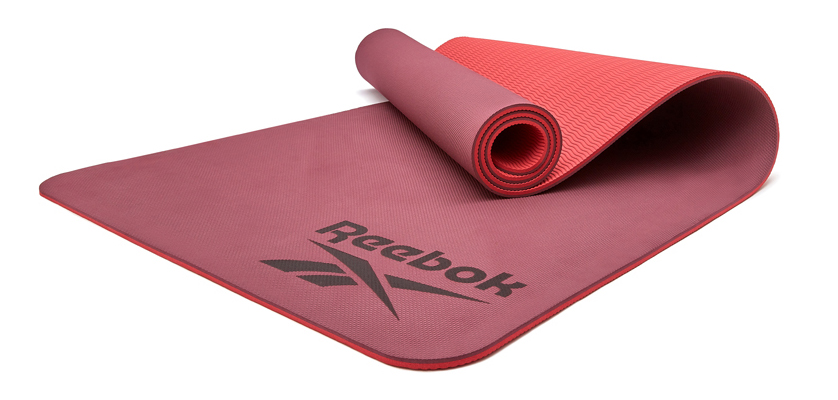 Двосторонній килимок для йоги Reebok Double Sided Yoga Mat червоний Уні 176 х 61 х 0,6 см Двосторонній килимок для йоги Reebok Double Sided Yoga Mat червоний Уні 176 х 61 х 0,6 см
