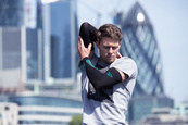 Компресійні рукава Reebok Knitted Compression Arm Sleeve чорний Уні S. Зображення №7 Компресійні рукава Reebok Knitted Compression Arm Sleeve чорний Уні S. Зображення №7