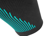 Компрессионные рукава до бедра Reebok Knitted Compression Thigh Sleeve черный Уни S. Изображение №6 Компрессионные рукава до бедра Reebok Knitted Compression Thigh Sleeve черный Уни S. Изображение №6