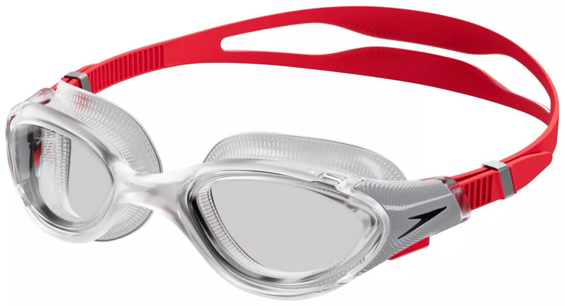 Очки для плавания Speedo BIOFUSE 2.0 прозрачный, красный Уни OSFM Очки для плавания Speedo BIOFUSE 2.0 прозрачный, красный Уни OSFM