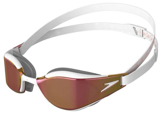 Окуляри для плавання Speedo FASTSKIN HYPER ELITE MIR білий, золотий Уні OSFM Окуляри для плавання Speedo FASTSKIN HYPER ELITE MIR білий, золотий Уні OSFM