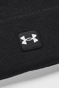 Шапка Under Armour Halftime Cuff чорний, білий Чол OSFM. Зображення №2 Шапка Under Armour Halftime Cuff чорний, білий Чол OSFM. Зображення №2