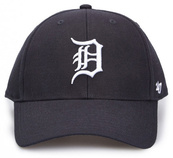 Кепка 47 Brand MLB DETROIT TIGERS темно-синяя Уни OSFM. Изображение №2 Кепка 47 Brand MLB DETROIT TIGERS темно-синяя Уни OSFM. Изображение №2