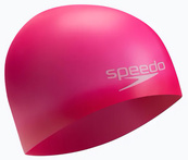 Шапка для плавання Speedo MOULDED SILC CAP JU рожевий Діт OSFM. Зображення №2 Шапка для плавання Speedo MOULDED SILC CAP JU рожевий Діт OSFM. Зображення №2