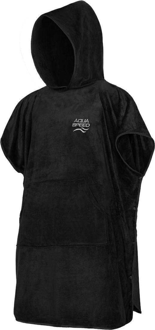Рушник пончо Aqua Speed PONCHO 3842 чорний Уні XL (95x240см) Рушник пончо Aqua Speed PONCHO 3842 чорний Уні XL (95x240см)