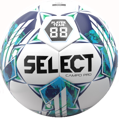 Мяч футбольный Select FB Campo PRO v23 бело-зеленый Уни 5 Мяч футбольный Select FB Campo PRO v23 бело-зеленый Уни 5