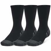 Носки Under Armour Performance Tech 3pk Crew черный LG (1379512-001). Изображение №2