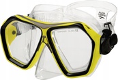 Набір маска і трубка Aqua Speed Blaze + Borneo 60320 жовтий, чорний Уні OSFM. Зображення №3 Набір маска і трубка Aqua Speed Blaze + Borneo 60320 жовтий, чорний Уні OSFM. Зображення №3