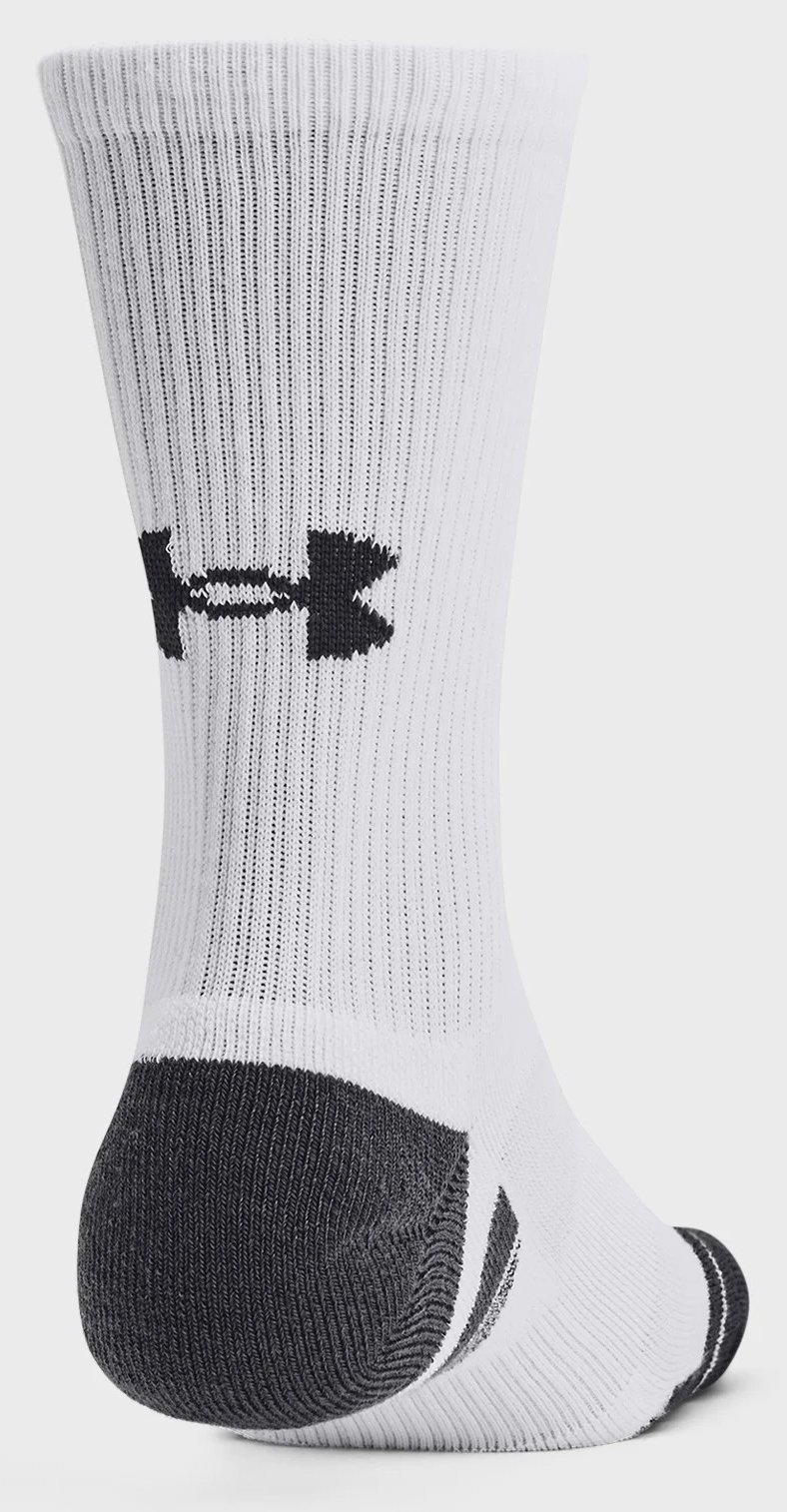 Шкарпетки Under Armour Performance Tech 3pk Crew білий Уні XL Шкарпетки Under Armour Performance Tech 3pk Crew білий Уні XL
