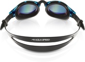 Очки для плавания Aqua Speed TRITON 2.0 MIRROR 60412 черный, бирюзовый Уни OSFM. Изображение №2