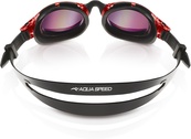Очки для плавания Aqua Speed TRITON 2.0 MIRROR 60409 черный, красный Уни OSFM. Изображение №2