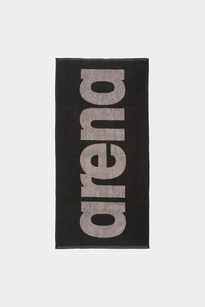 Полотенце Arena GYM SOFT TOWEL черно-серое Уни 50х100 см Полотенце Arena GYM SOFT TOWEL черно-серое Уни 50х100 см