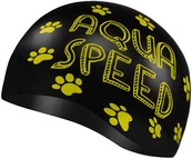Шапка для плавания Aqua Speed KIDDIE 60649 черный, принт Детский OSFM. Изображение №2 Шапка для плавания Aqua Speed KIDDIE 60649 черный, принт Детский OSFM. Изображение №2