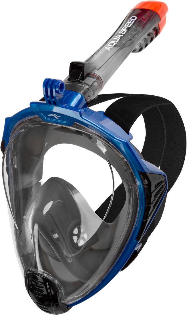 Повнолицьова маска Aqua Speed DRIFT 9930 чорний, синій Уні S/M Повнолицьова маска Aqua Speed DRIFT 9930 чорний, синій Уні S/M
