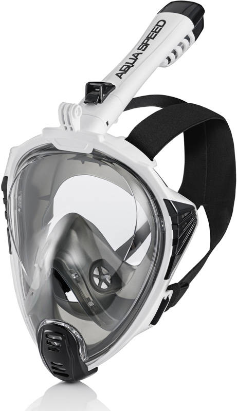 Повнолицьова маска Aqua Speed DRIFT 7087 чорний, білий Уні S/M Повнолицьова маска Aqua Speed DRIFT 7087 чорний, білий Уні S/M