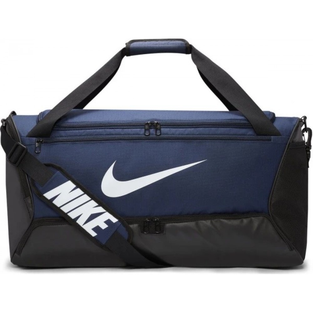 Сумка Nike NK BRSLA M DUFF - 9.5 60L синій, чорний Уні 63,5х30,5х30,5 см Сумка Nike NK BRSLA M DUFF - 9.5 60L синій, чорний Уні 63,5х30,5х30,5 см