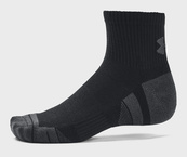 Носки Under Armour Performance Tech 3pk Qtr черный Уни MD. Изображение №2