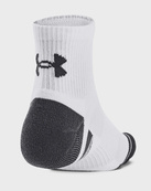 Носки Under Armour Performance Tech 3pk Qtr белый Уни MD. Изображение №4