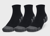 Носки Under Armour Performance Cotton 3p Qtr черный Уни MD. Изображение №2 Носки Under Armour Performance Cotton 3p Qtr черный Уни MD. Изображение №2