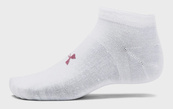 Носки Under Armour Essential Low Cut 3pk белый Уни LG. Изображение №2 Носки Under Armour Essential Low Cut 3pk белый Уни LG. Изображение №2