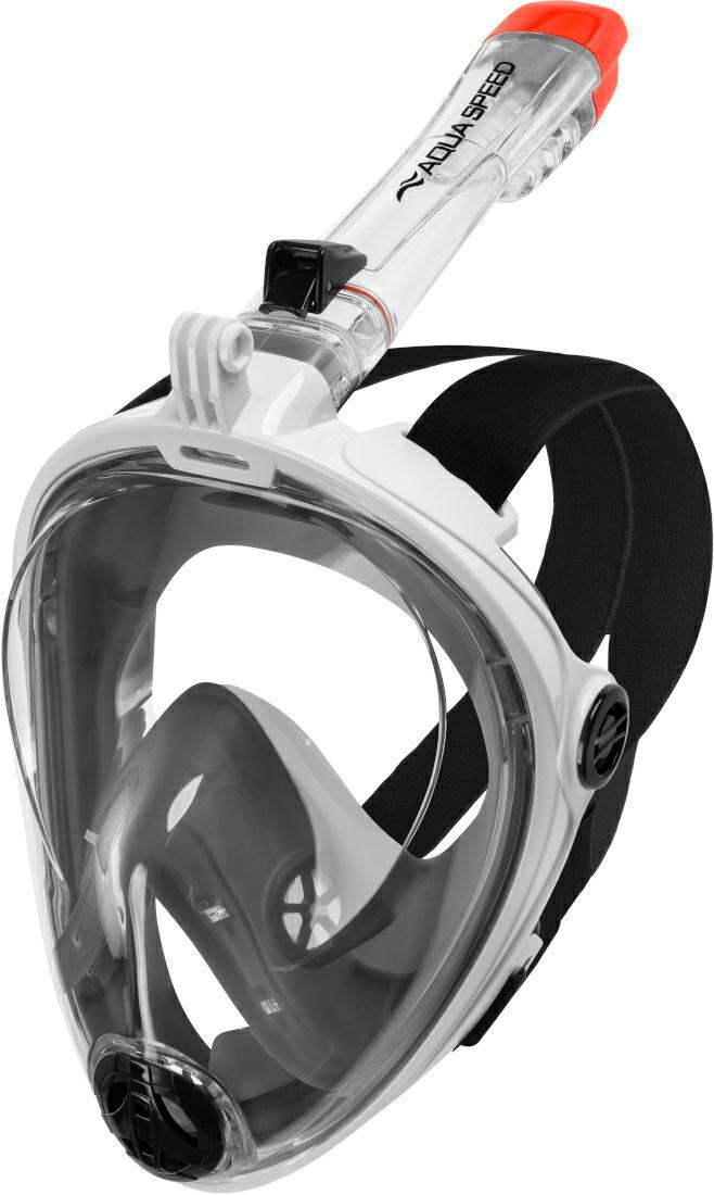 Повнолицьова маска Aqua Speed SPECTRA 2.0 9924 чорний, білий Уні L/XL Повнолицьова маска Aqua Speed SPECTRA 2.0 9924 чорний, білий Уні L/XL