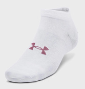 Носки Under Armour Essential Low Cut 3pk белый Уни LG. Изображение №3 Носки Under Armour Essential Low Cut 3pk белый Уни LG. Изображение №3